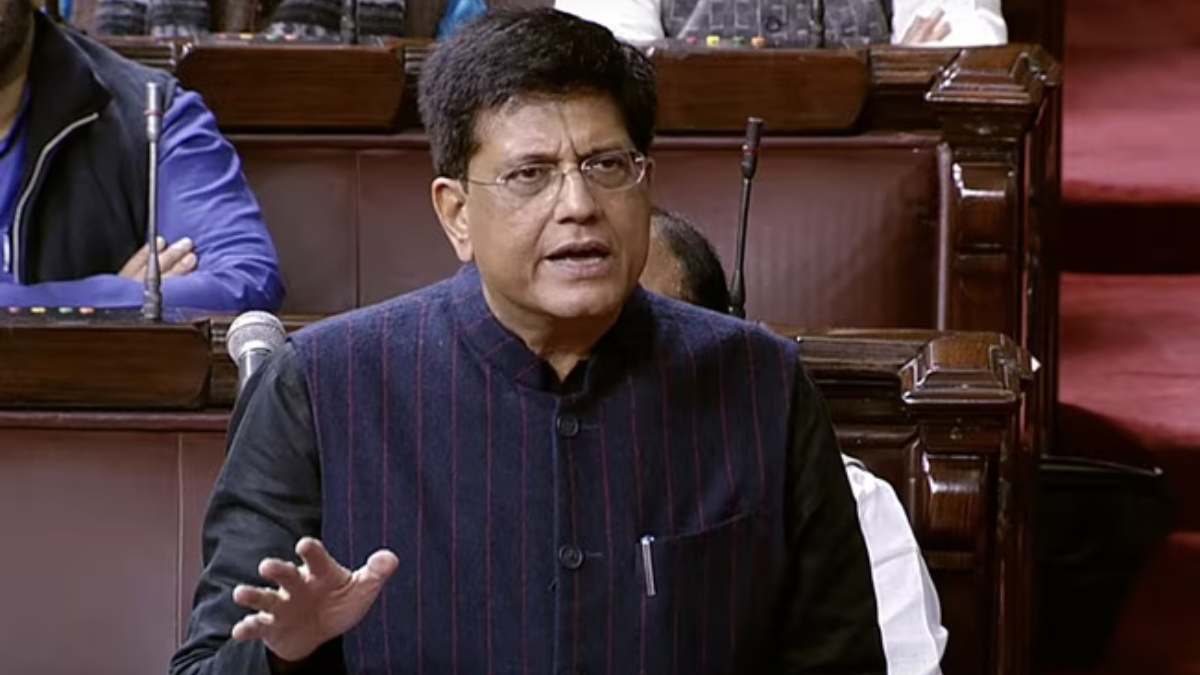 Piyush Goyal speaks on US tariffs in Parliament Piyush Goyal speaks on US tariffs in Parliament