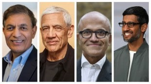 Top 10 Indian origin billionaires in USA 2025. (Image Source: Forbes)