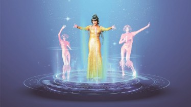 holograms, MF Husain, art, paintings, holograms, technology