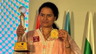 Who is Koneru Humpy? First Indian to reach FIDE Women's Chess World Cup semifinals (Photo: @naralokesh/X)