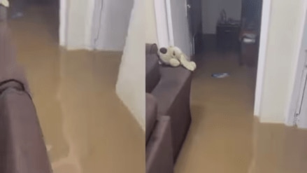 Gurugram flooded home Gurugram flooded home