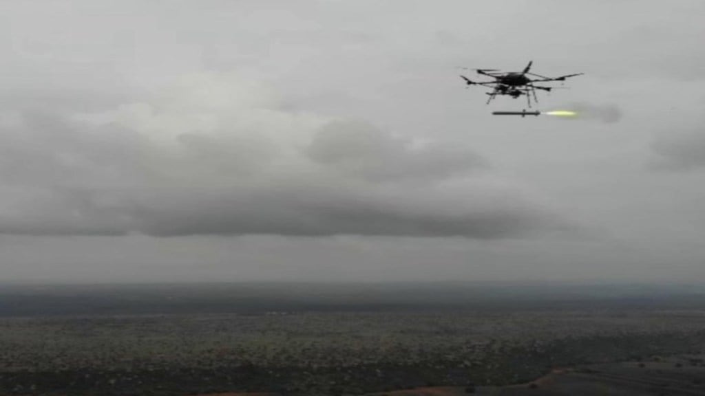 India Boosts Defence with Successful ULPGM-V3 Missile Trials in Kurnool. (Image Source: X / @rajnathsingh) India Boosts Defence with Successful ULPGM-V3 Missile Trials in Kurnool. (Image Source: X / @rajnathsingh)