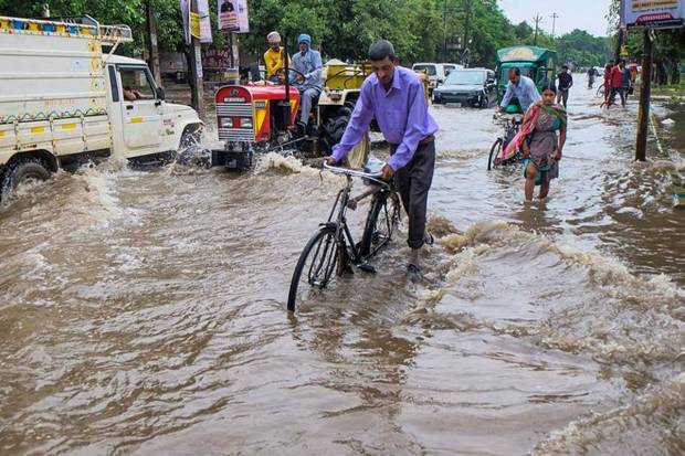 Northeast India continues to be wet and unstable. As per the Met Department bulletin, Assam, Mizoram, Tripura, Meghalaya, and Arunachal Pradesh are expected to witness daily showers this week. (Photo source: PTI)