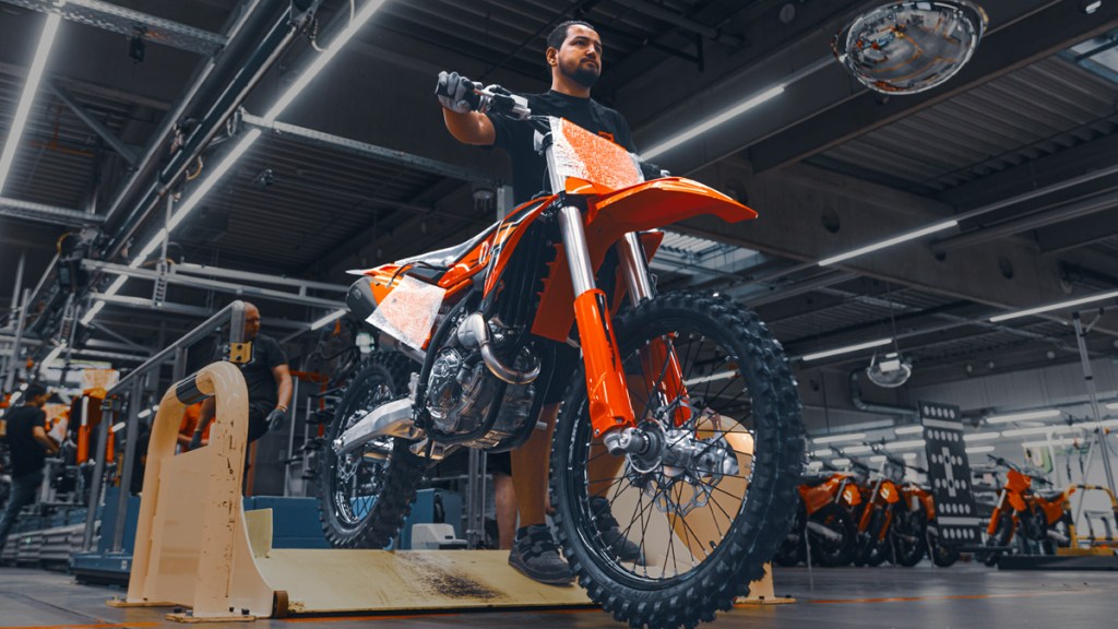 KTM production restart