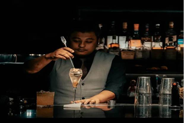 Lair of New Delhi has been awarded Rank 8 and has achieved the highest ranking in terms of Indian bar, and is also a new entry on the list. The bar is launched by Jairaj Singh Solanki and Dhruv Raj Vij. (Photo source: Instagram/@Lair)