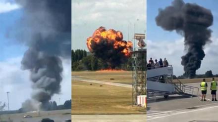 London, Plane Crash, Video, Viral Video, Southend Airport, Aircraft, Crash, Fireball