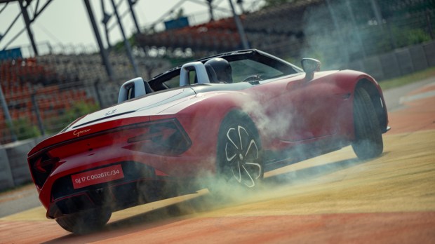 Powered by a dual-motor, all-wheel drive setup with a combined output of 504 bhp and 725 Nm of peak torque.