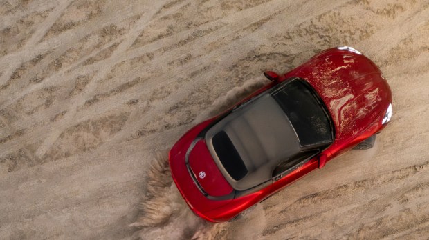 The addition of an electronic differential lock lets the driver have some fun while drifting.