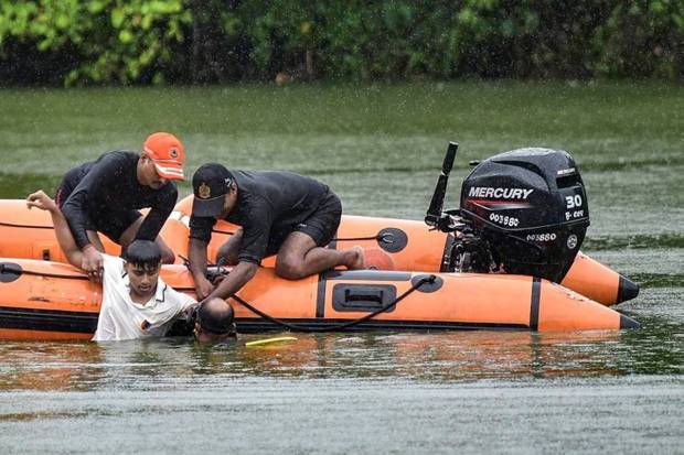 Guwahati and low-lying areas in Assam have also recorded waterlogging and rising river levels, with authorities reviewing for flash flood risks. (Photo source: PTI)