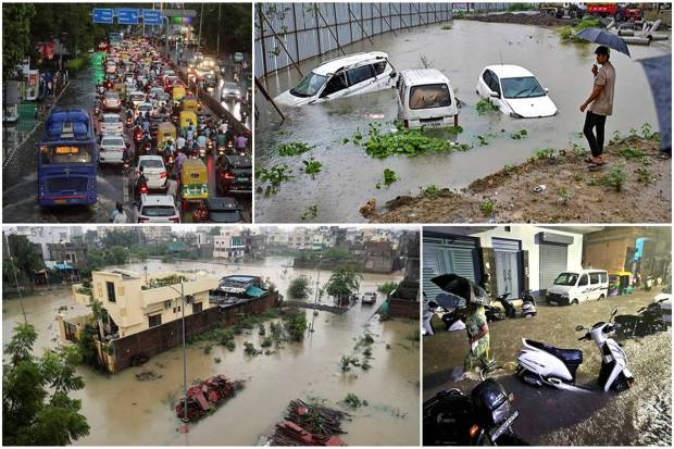 Severe monsoon rains have caused extensive damage, waterlogging, and disruption across several Indian states, with more heavy showers expected in the coming days. Central and eastern parts of West Bengal are facing significant rainfall, affecting the drainage systems and flooding in low-lying areas. The northeastern region, especially Assam and Tripura, is also experiencing significant flood-like conditions because of continued downpours. In the north, Himachal Pradesh, Uttarakhand, and parts of Jammu and Kashmir are under alert for rain-induced waterlogging and landslides in hilly terrains. The Indian Meteorological Department (IMD) has predicted further intense rainfall for this week.