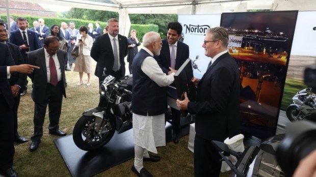 Norton Motorcycles PM Modi (1)