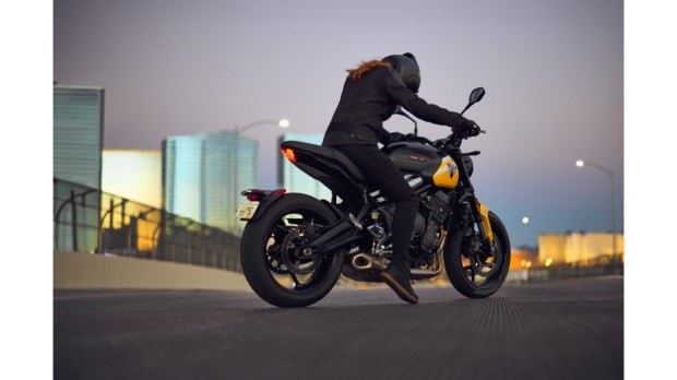 Triumph Trident 660, 2025 Trident 660, price hike, new features, dual-channel ABS, cruise control, quickshifter, Bluetooth connectivity, cornering ABS, middleweight motorcycle
