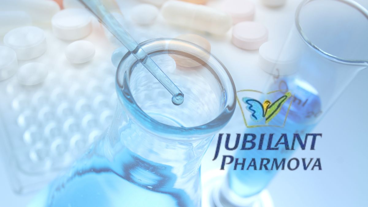 Jubilant Pharmova, pharma industry, healthcare industry, Q1FY26, quarter results, profit, revenue growth, finance cost, CRDMO segment, Generics, net debt, stock options