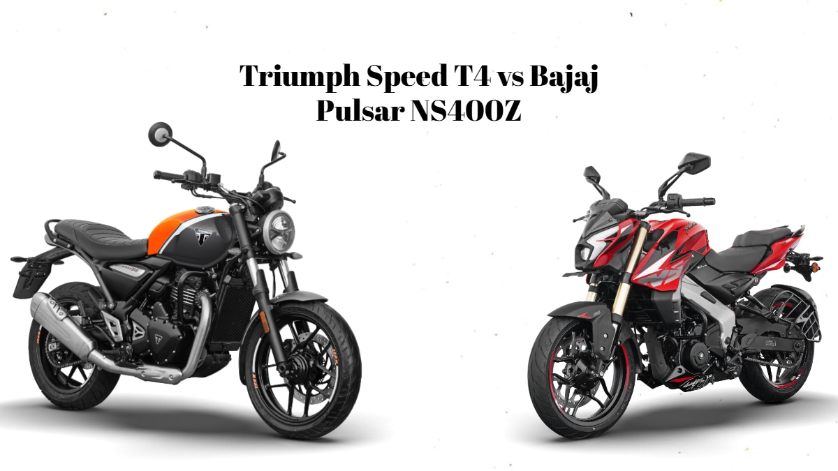 Pulsar NS400Z vs Speed T4