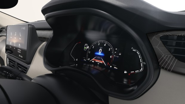 Renault Triber digital instrument cluster