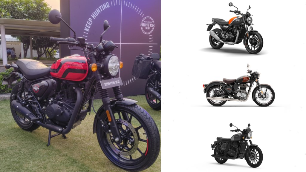 Royal Enfield Hunter 350 vs rivals
