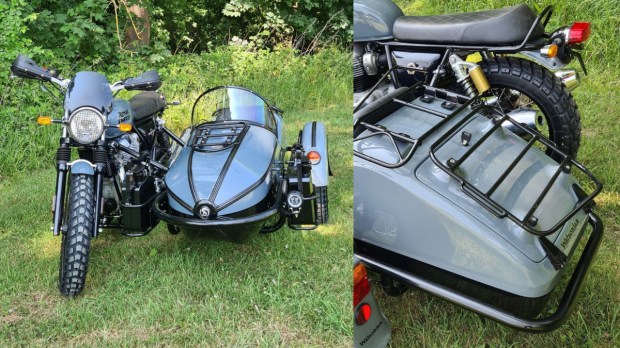Royal Enfield Interceptor 650 with sidecar (1)