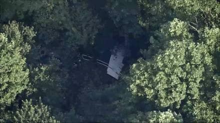 Skydiving plane goes off New Jersey runway