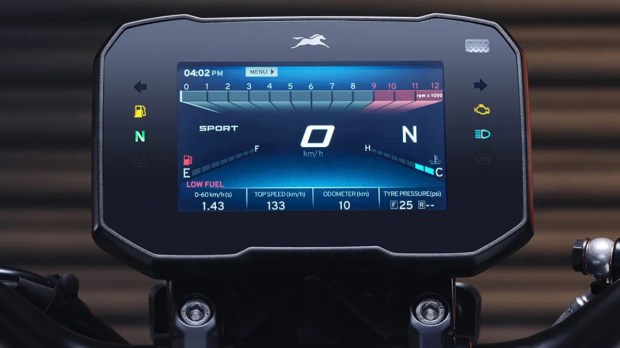 TVS Apache 310 intrument cluster