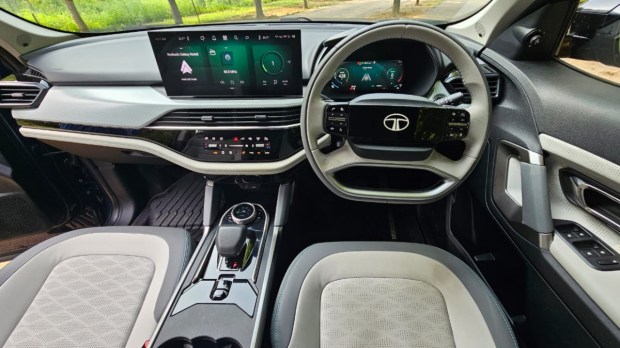 Tata Harrier EV cockpit