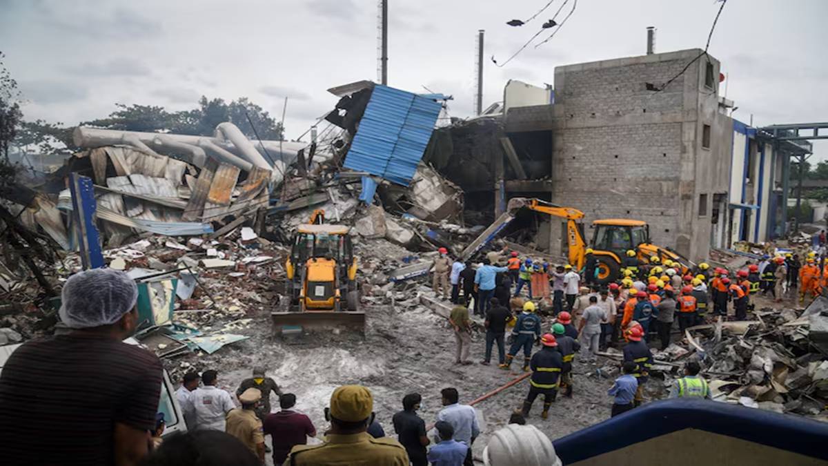 Telangana plant explosion Telangana plant explosion