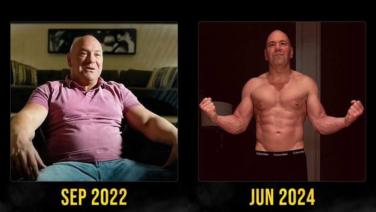Dana White natural weight loss transformation