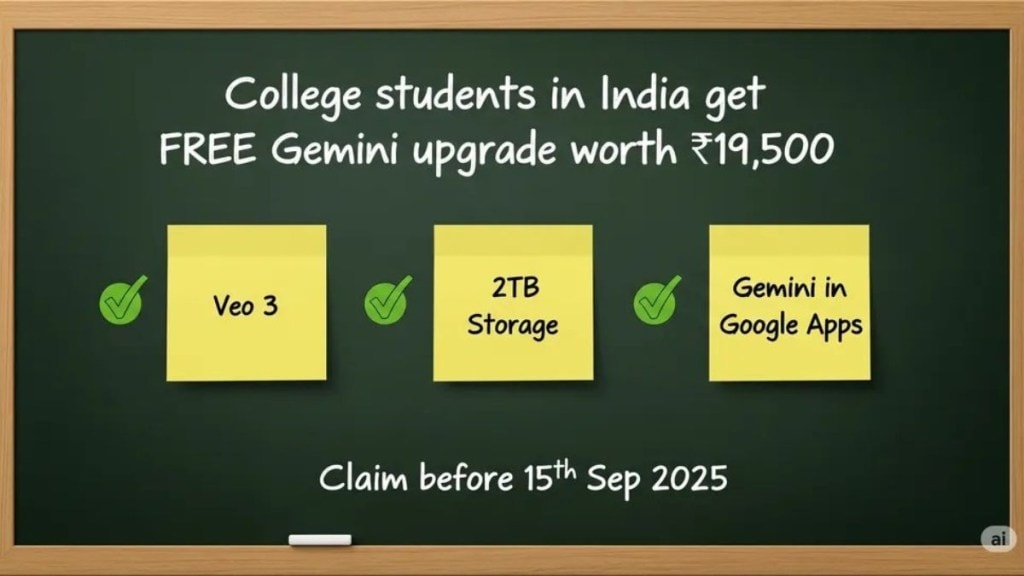 Google is offering free Gemini AI Pro worth Rs 19,500 access for students in India: Key benefits, how to apply and more