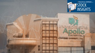 Apollo Hospitals share price Narayana Hrudayalaya share price Max Healthcare share price Fortis Healthcare share price Medanta share price KIMS share price Jupiter Hospitals share price Hospital sector India ARPOB trends Hospital bed expansion India Brownfield hospital growth