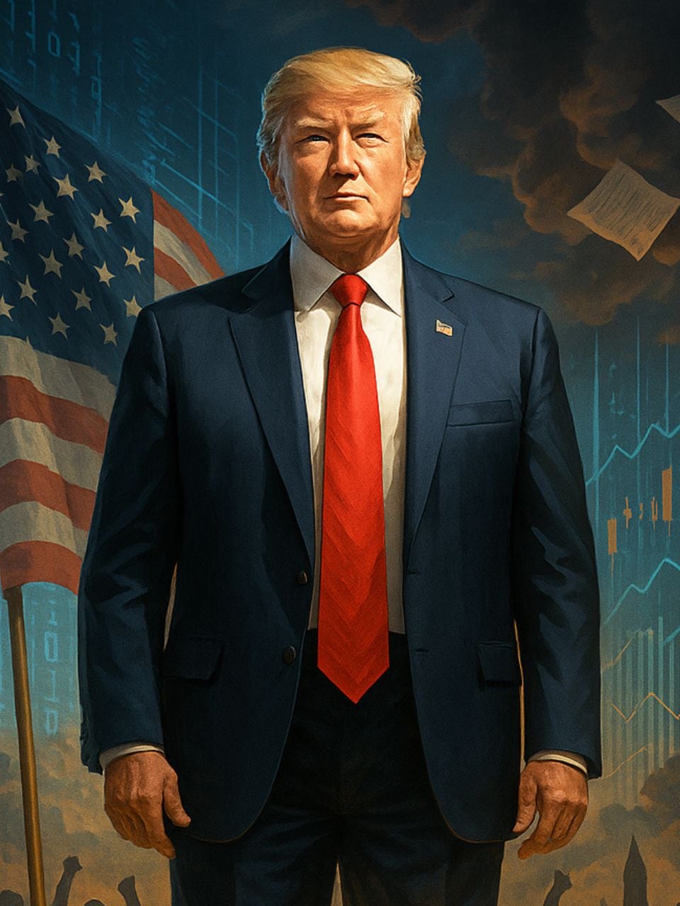 trump tariff war letter who got what