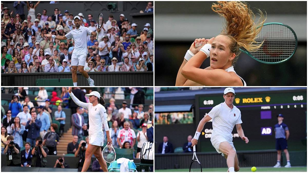 Wimbledon 2025 Day 8 In Pictures