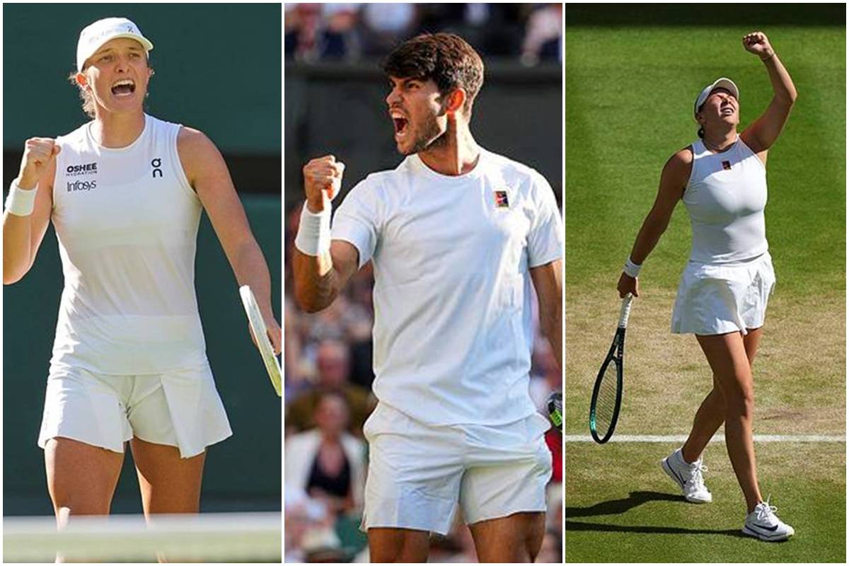 Wimbledon Day 10 highlights in pictures