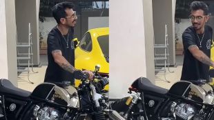 Yuzvendra Chahal, Royal Enfield Continental GT 650, Soul Regaltos, Snax Gaming, Chahal bike video, Royal Enfield GT 650 specs, Chahal Royal Enfield, GT 650 modified exhaust, Royal Enfield café racer, GT 650 price in India, Royal Enfield sound, Royal Enfield throttle twist