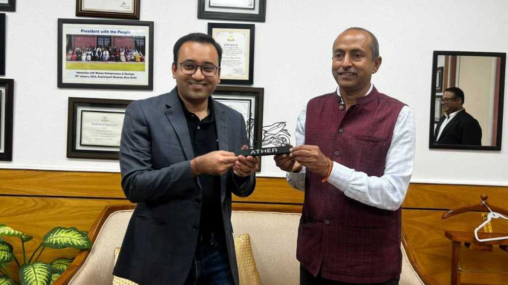 DPIIT, Ather Energy sign MoU for advanced manufacturing sectors