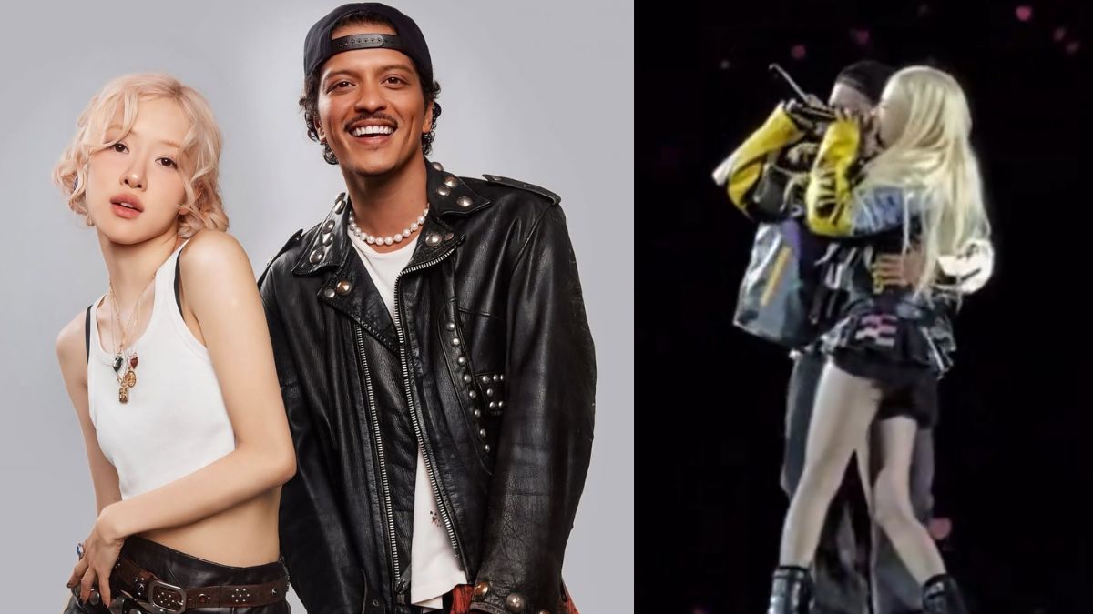 Bruno Mars Rose - Blackpink concert