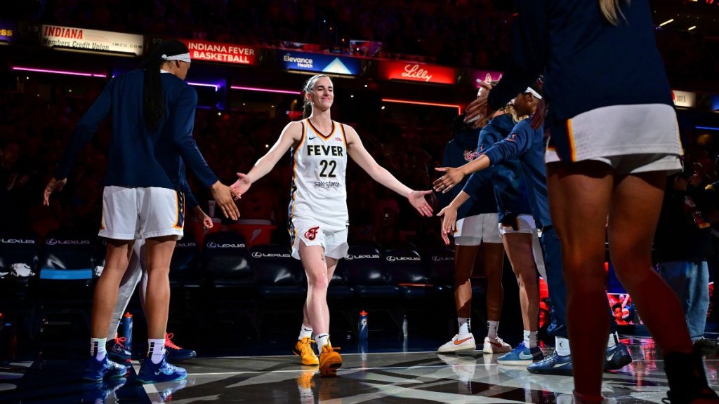 Caitlin Clark LeBron James message