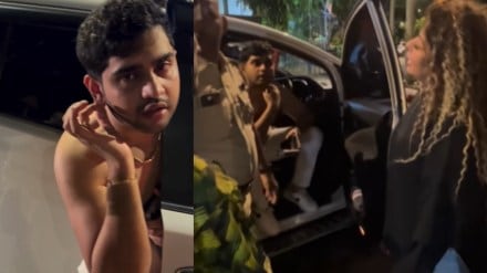‘Tell the cops I’m Javed Shaikh’s son’: Mumbai politician’s drunk son crashes into influencer’s car, caught abusing her on camera