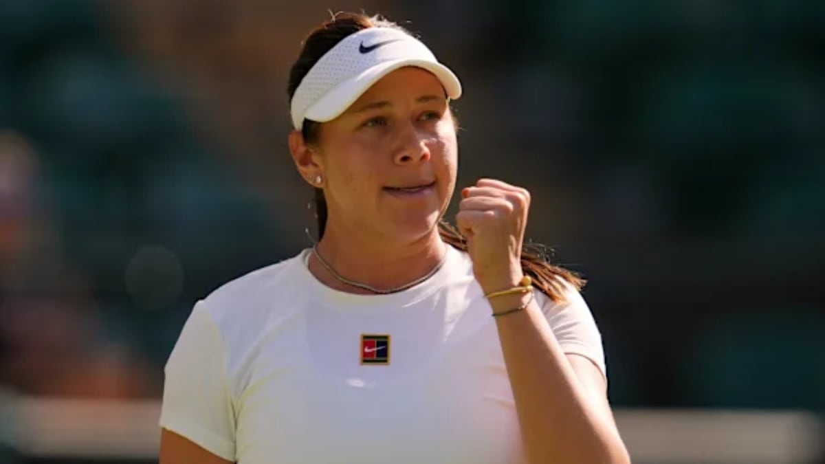 Amanda Anisimova shocks Aryna Sabalenka to reach first Wimbledon final