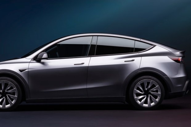 Cargo capacity is spacious, with 76 cubic feet of cargo volume when rear seats are folded, providing excellent storage for families or travel. Its compact dimensions make it practical for urban use while offering ample legroom (41.8 inches front) and headroom (41 inches front) for adults. (Image: Tesla)