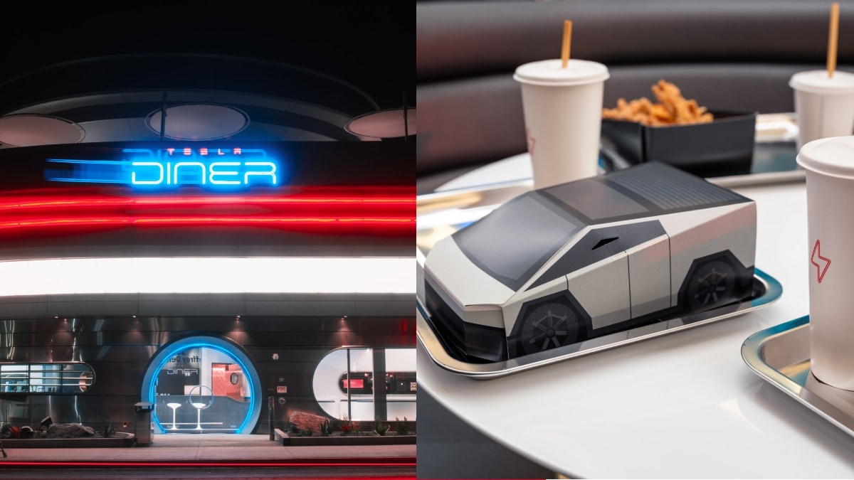 Inside Tesla’s retro diner: Food, films and fast charging collide in LA | In pictures