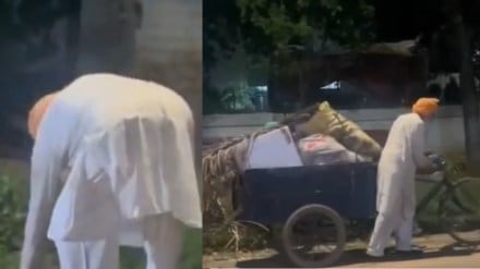‘Purpose doesn’t retire’: Anand Mahindra applauds 88-year-old retired-cop cleaning Chandigarh streets