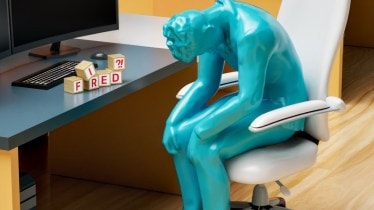 employee sad