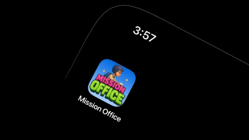 iphone mission office game