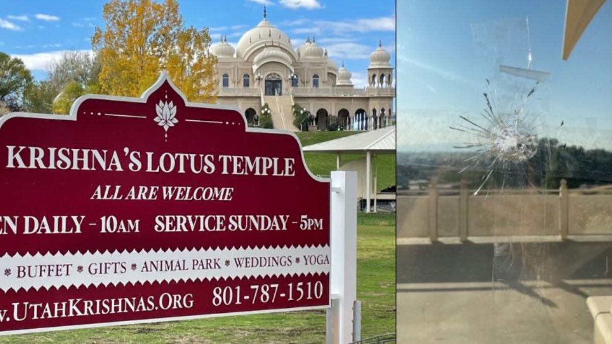 ISKCON temple attacked - Sri Sri Radha Krishna Temple in Spanish Fork ISKCON temple attacked - Sri Sri Radha Krishna Temple in Spanish Fork