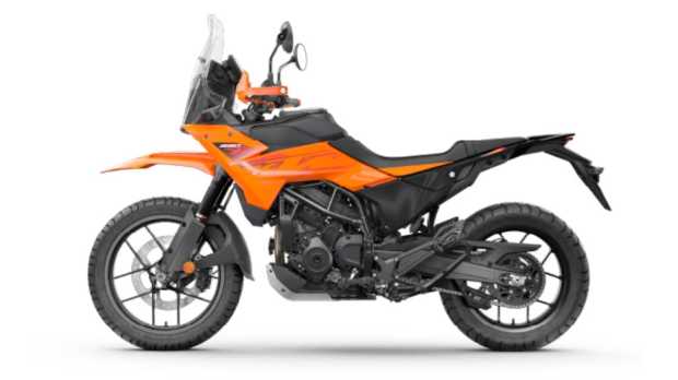 The motorcycle retains its overall design which debuted earlier this year.