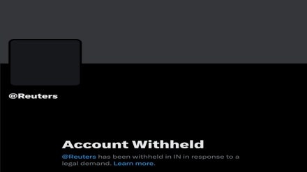 India blocks access to Reuters' X handle India blocks access to Reuters' X handle