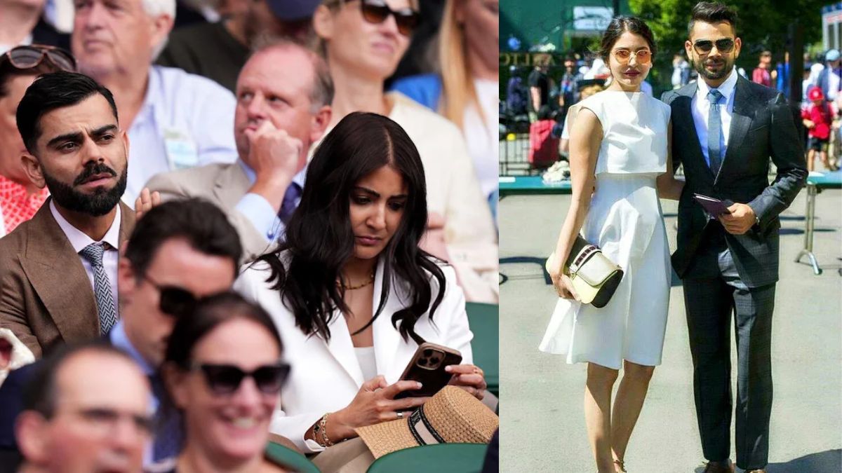 Virat Anushka Wimbledon Virat Anushka Wimbledon