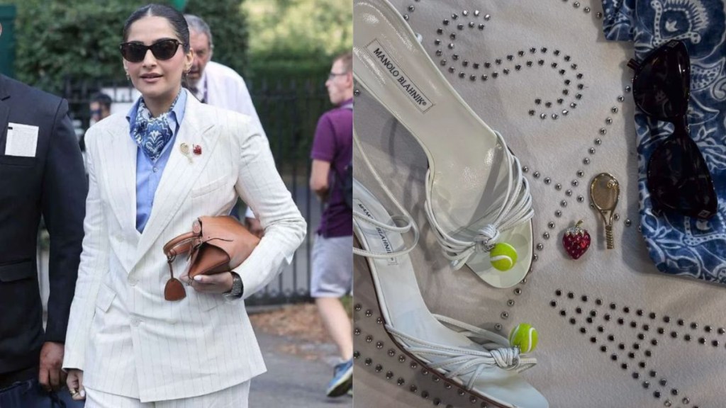 Sonam Kapoor wimbledon look