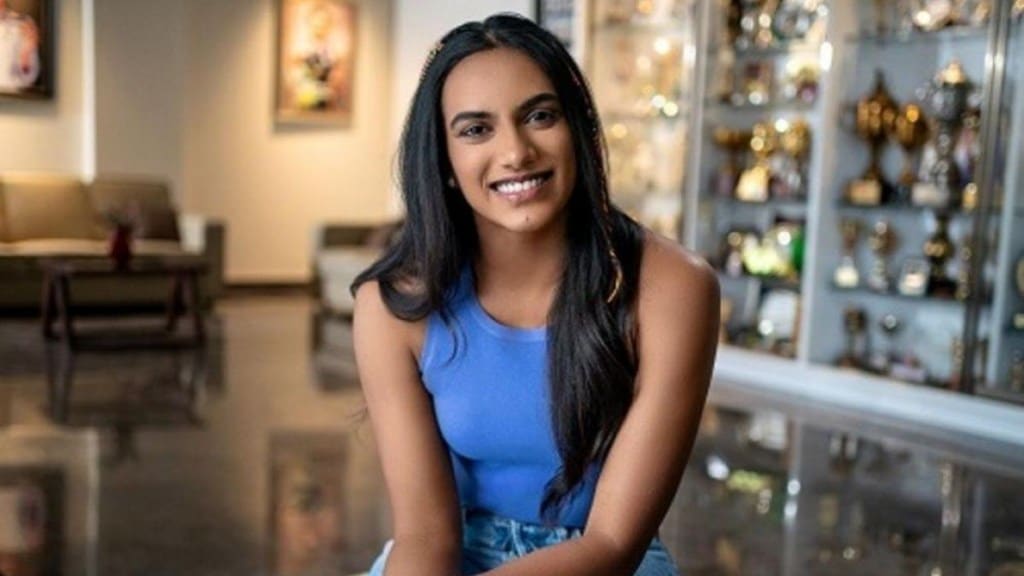 PV Sindhu home in Hyderabad
