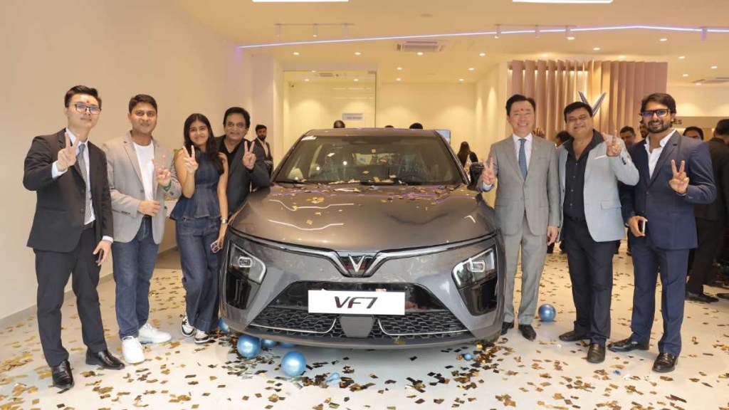 Hot on Tesla’s heels, VinFast opens first showroom in India