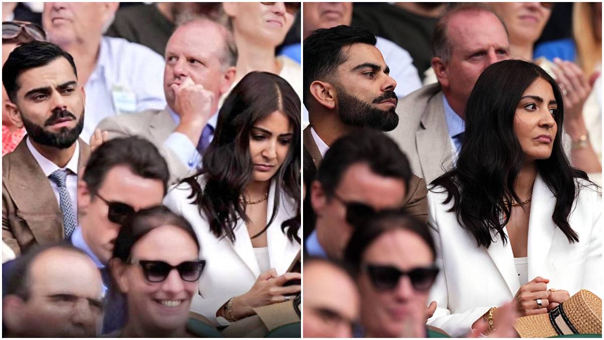 virat anuska at wimbledon virat anuska at wimbledon